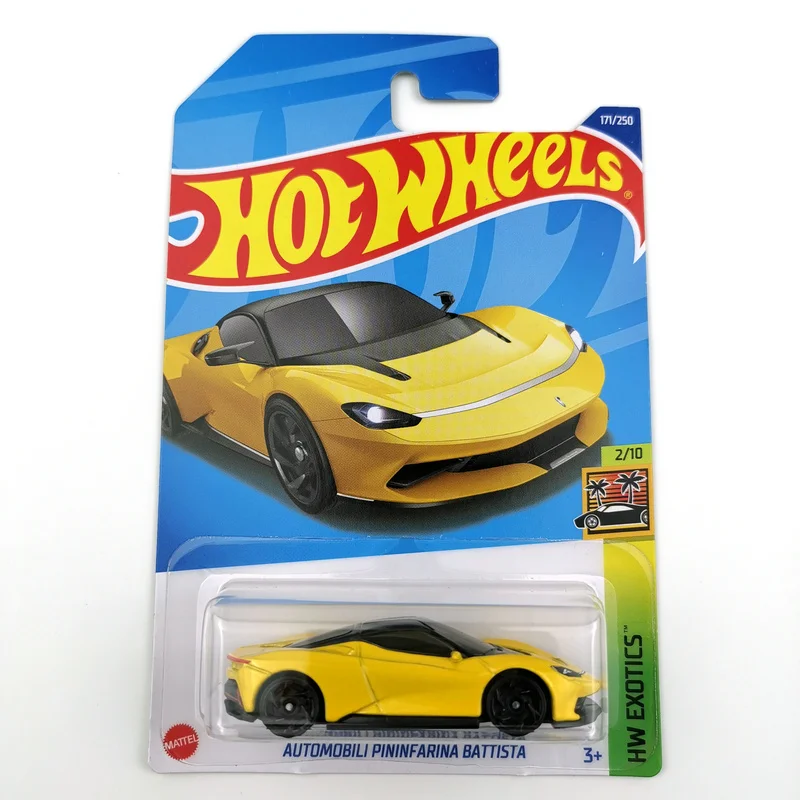 

2022-171 Hot Wheels Cars AUTOMOBILI PININFARINA BATTISTA 1/64 Металлическая литая модель Коллекция игрушечных транспортных средств