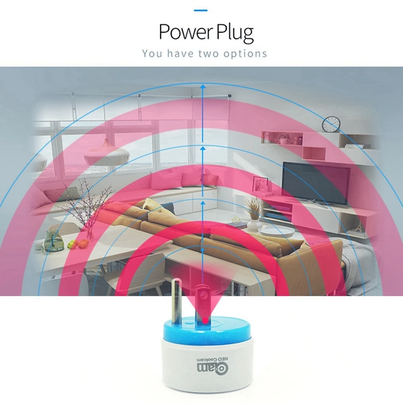Coolcam Z-Wave Plus Smart Plug US Power Socket, Home Automation System, 908.4Mhz Frequency, Energy Efficient US Plug