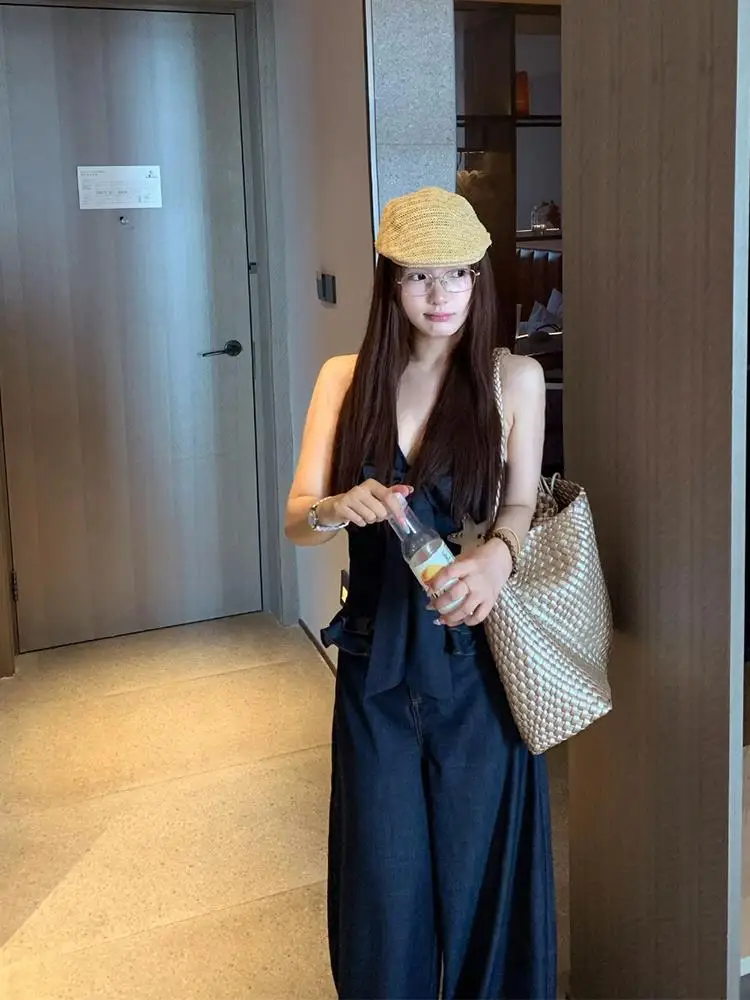 

Hong Kong Fonck 2025 Spring Summer New Woven Tote Bag Commuter Handbag Single Shoulder Bag Women's Fashion Bucket Bag