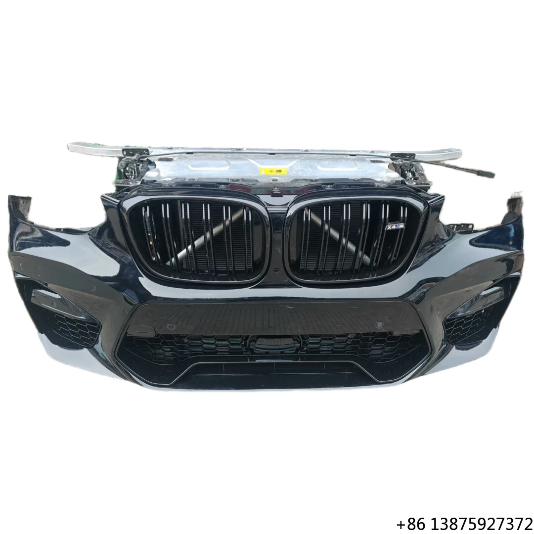 

Suitable for the High-quality X3 F97 Front Bumper Assembly Kit, Including Radiator, Headlights and ABS Kit Grille