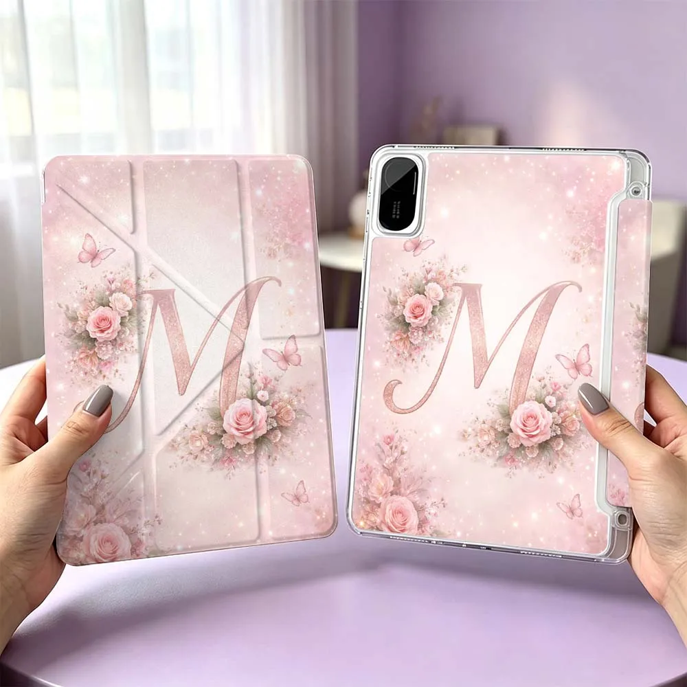 Design Letter M Cool For Xiaomi Redmi Poco Pad 8 7 6 5 Pro SE 5G 11.2 12.1 11 inch 3Y Tablet Case