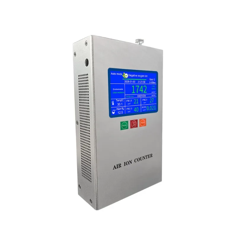 

[Best-selling] High Accuracy Negative Ion Meter Detector Air Quality Tester PM2.5 Formaldehyde Detection Sensor Oxyg