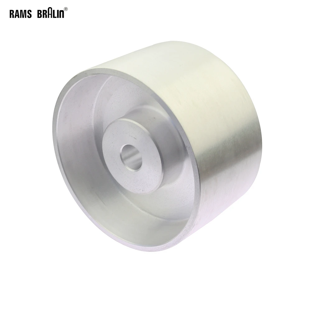 180*100*24mm/25mm Fully Aluminum Contact Wheel Belt Grinder Driving Wheel