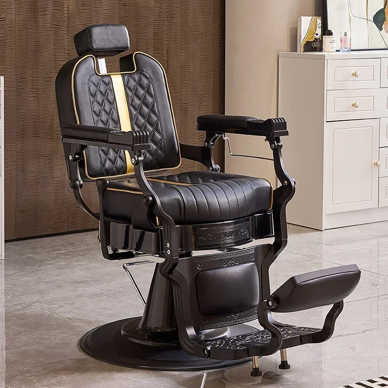 Barber shop professional hairdressing hydraulic recliner Hair Chair vintage barber chair