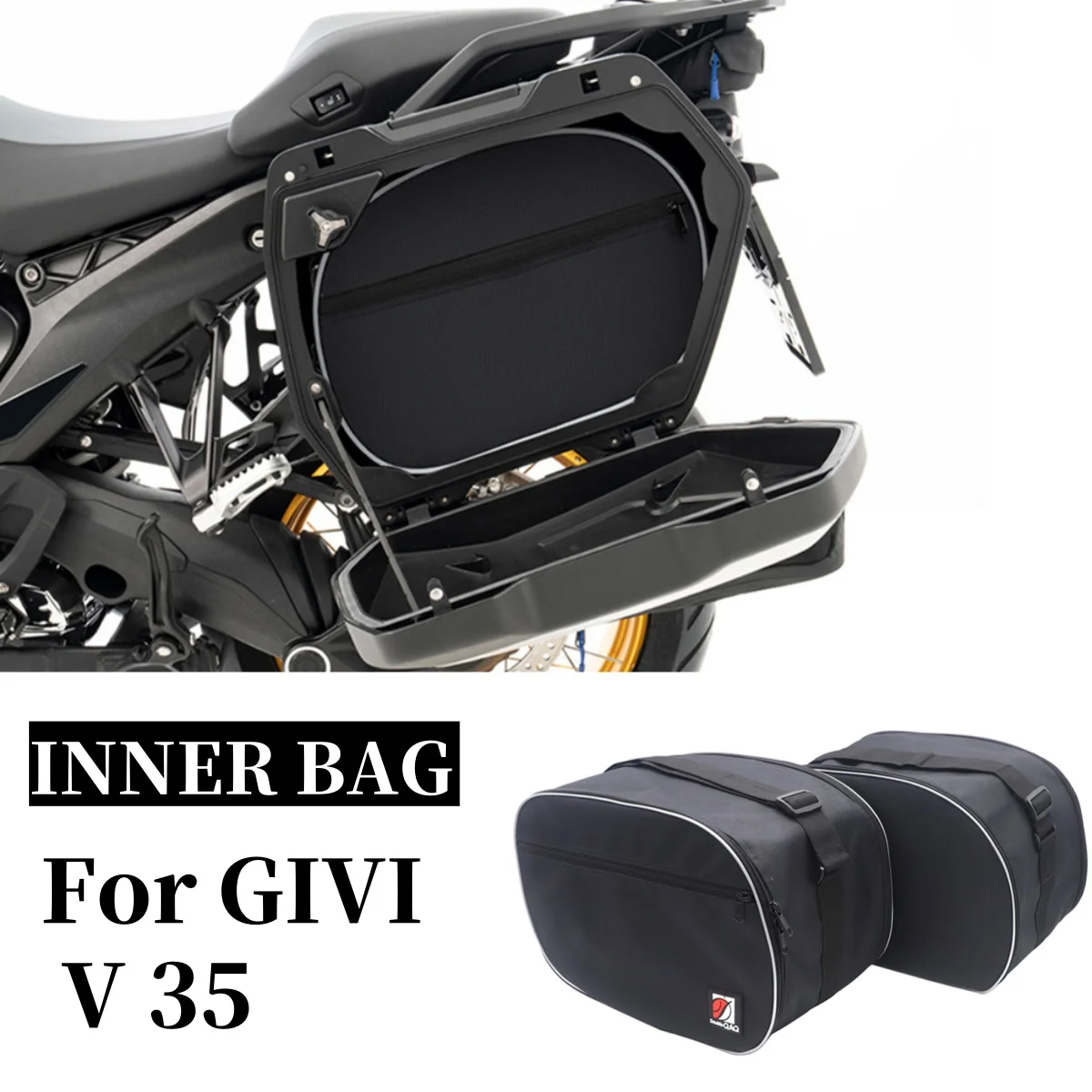 Para GIVI V 35 V35 accesorios de motocicleta maletas bolsa interior kit de herramientas funda lateral alforja Kit de bolsa de sillín