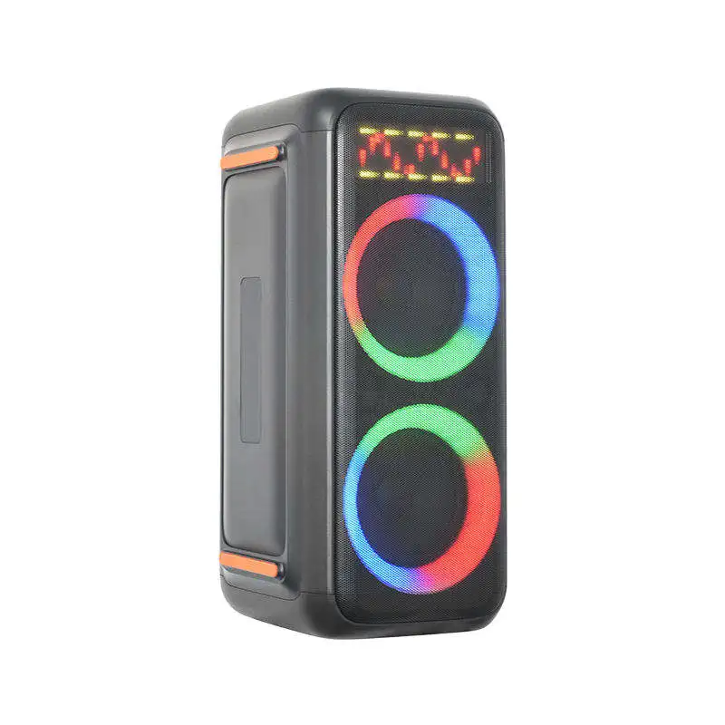 

M Bluetooth Wireless Party Speaker RGB Light Loud Sound Dj Speaker Karaoke Active Stage Portable Speaker