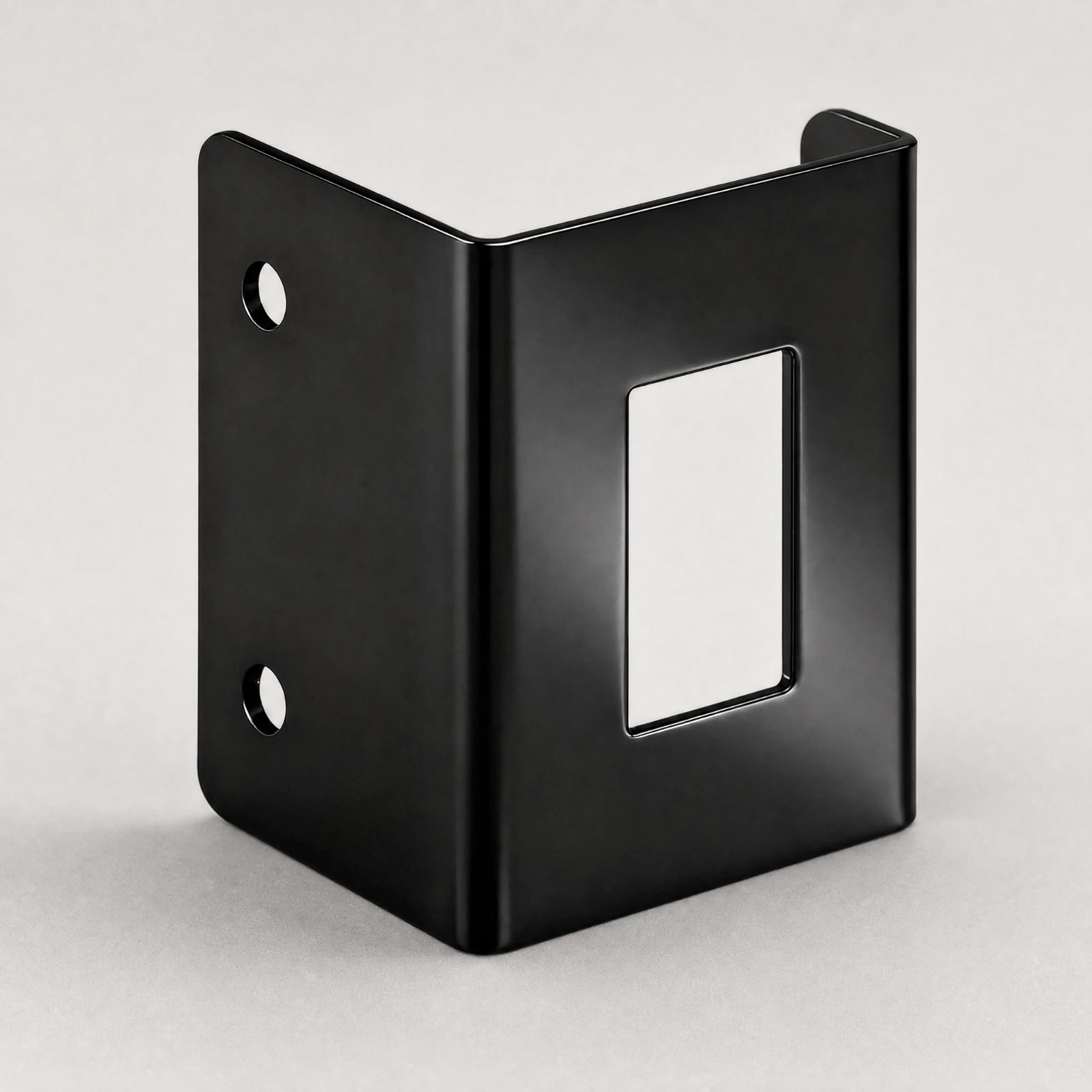 Recessed Rocker-Switch Bracket Sturdy Rocker Switch Bracket with Rectangular Opening Precision Cut 12V for Truck, Trailer