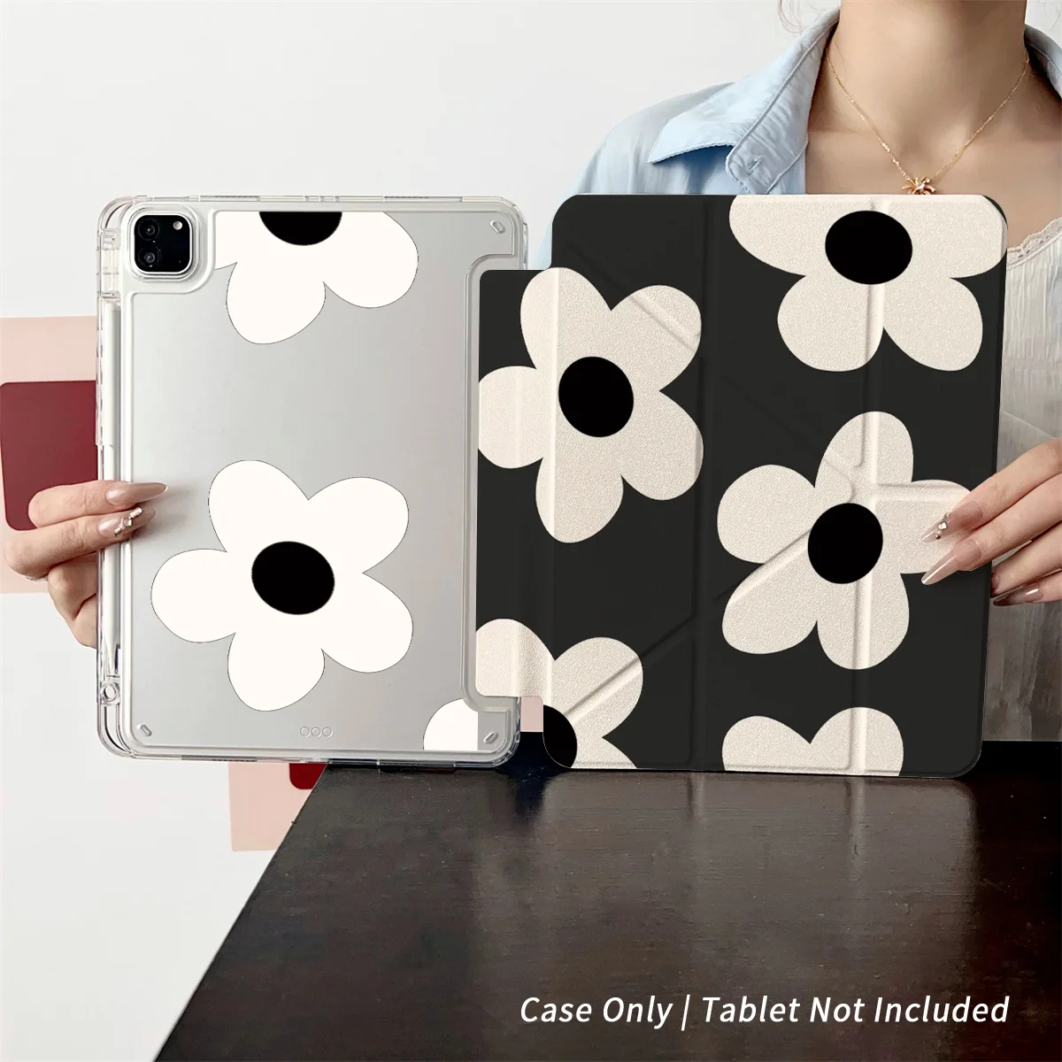 Slim Fit Premium TPU Tablet Cover, Shockproof Durable Lightweight Protective Case for iPad Samsung Huawei Honor Redmi Xiaomi