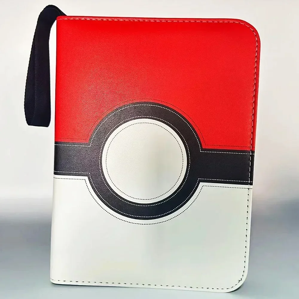 

320PCS Card Album Binder Photocard PU Zipper Photo Album Carte Holder Toys Collection Folder Letters Pokemones Cards' Hobby