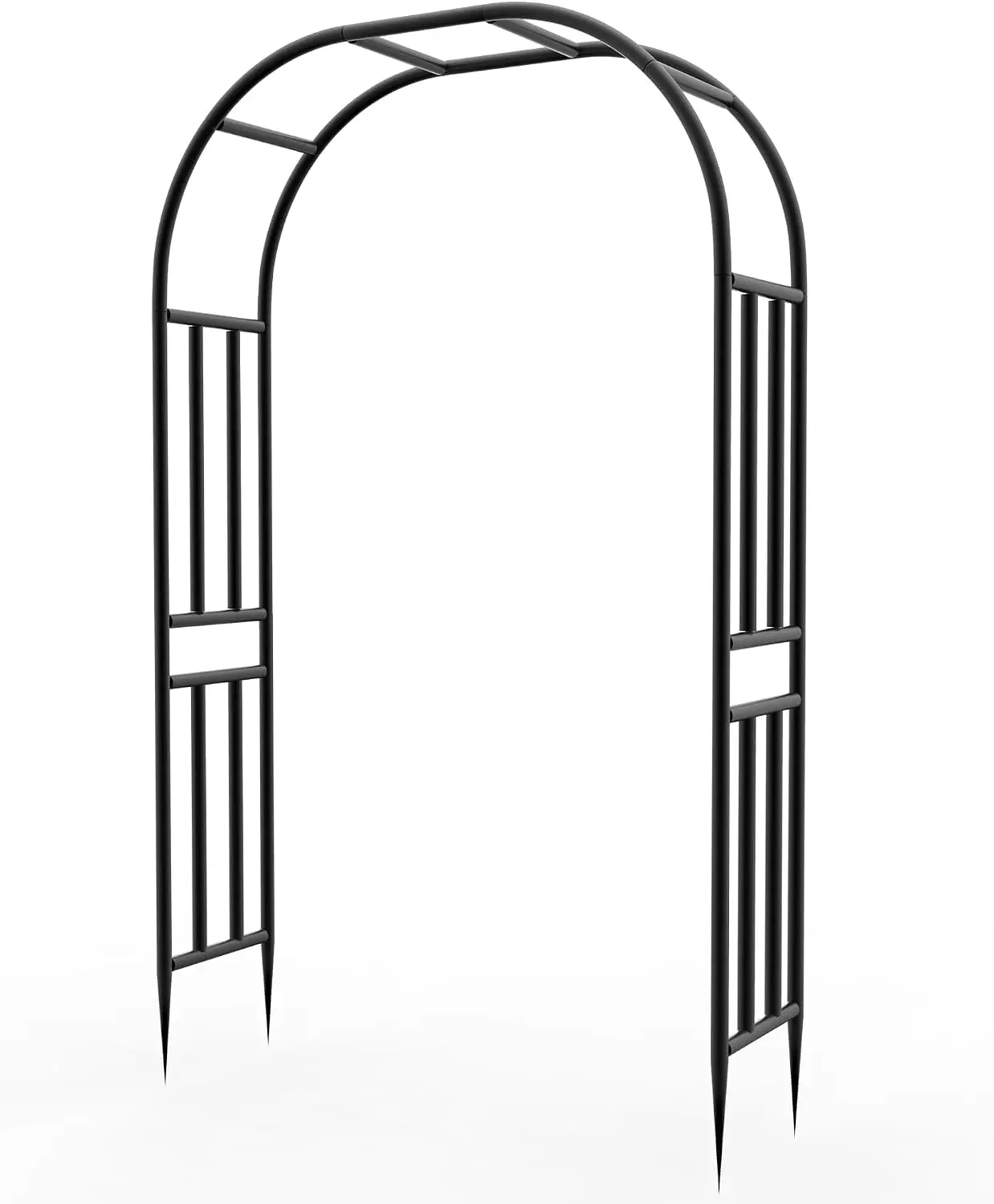 Outdoor Garden Arbor Trellis Arch, Heavy-Duty 16 mm Pipe Frame, 94.5 in H x 63 in L