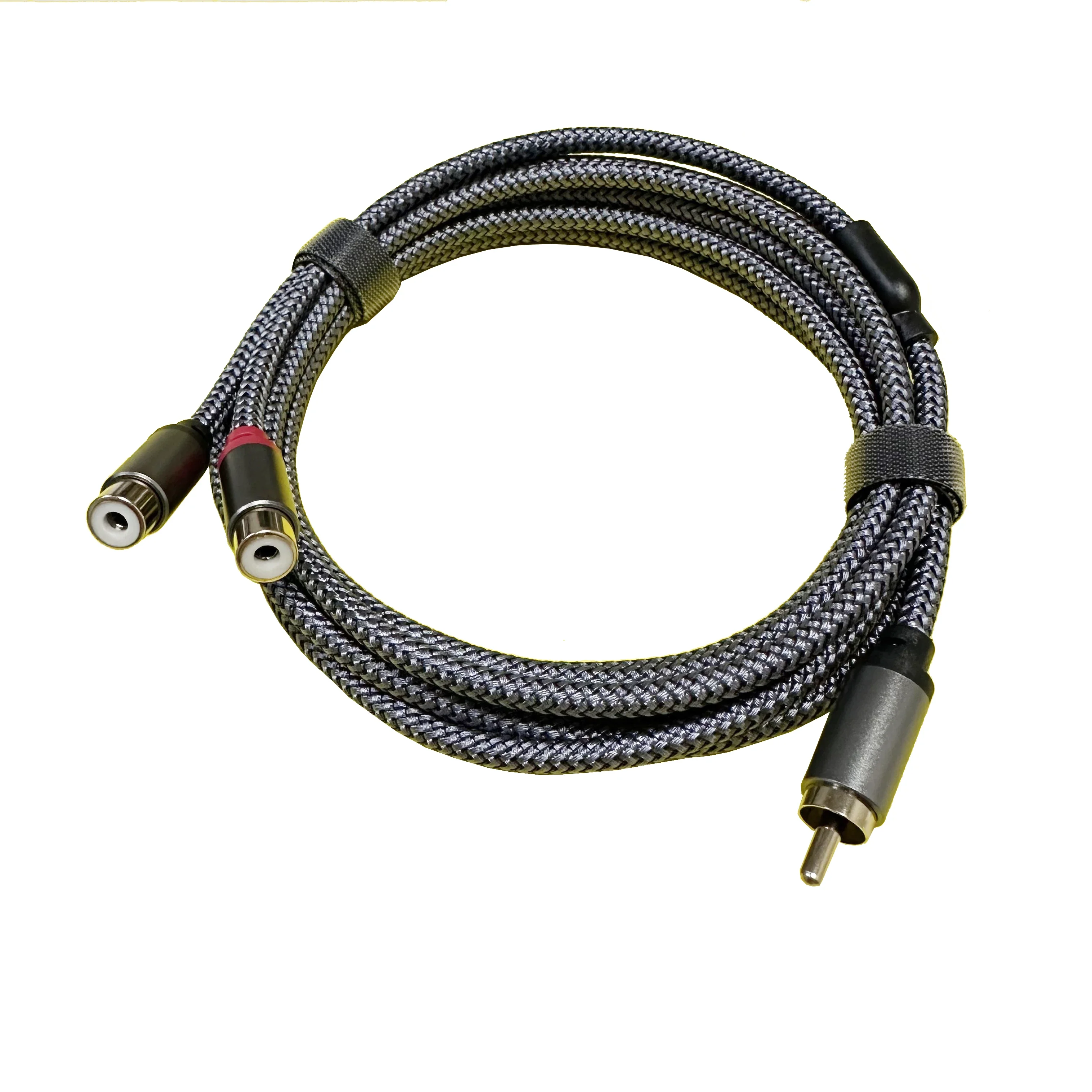 Cable de Audio Chapado en Oro, 1RCA Macho a 2RCA Macho, 1RCA Hembra a 2RCA Macho, 1RCA Macho a 2RCA Hembra, Cable Divisor Tipo Y