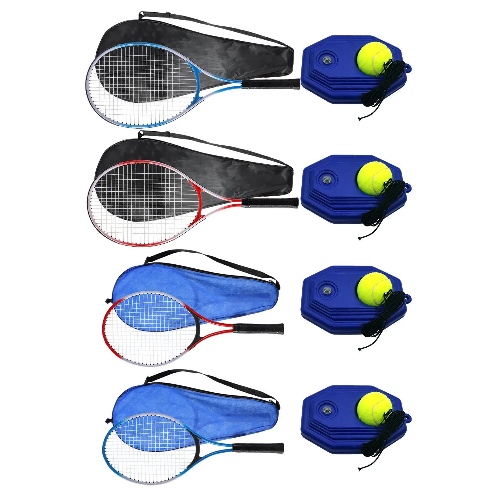 Tennis Racket Lightweight Tennis Rebounder Kit Tennis Training Rebound Ball