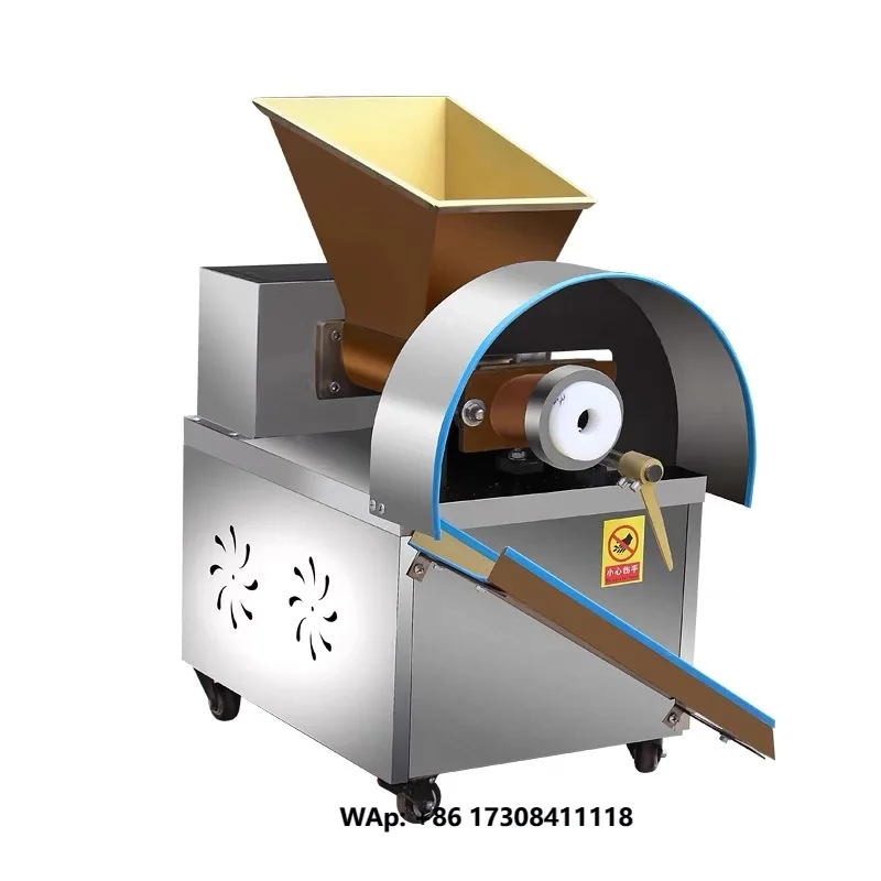 Automatic Motorized High Efficiency Cutter Dough Divider Rounder Machine Stainless Steel Pizza Bread Cookie Donut Burger Bun