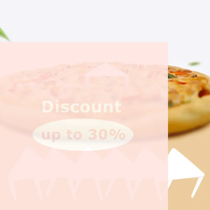 [100Pcs Pizza Saver Stands Fixing Rack Pizza Holder Pizza Packing Tripod Plastic Tripod Stack]