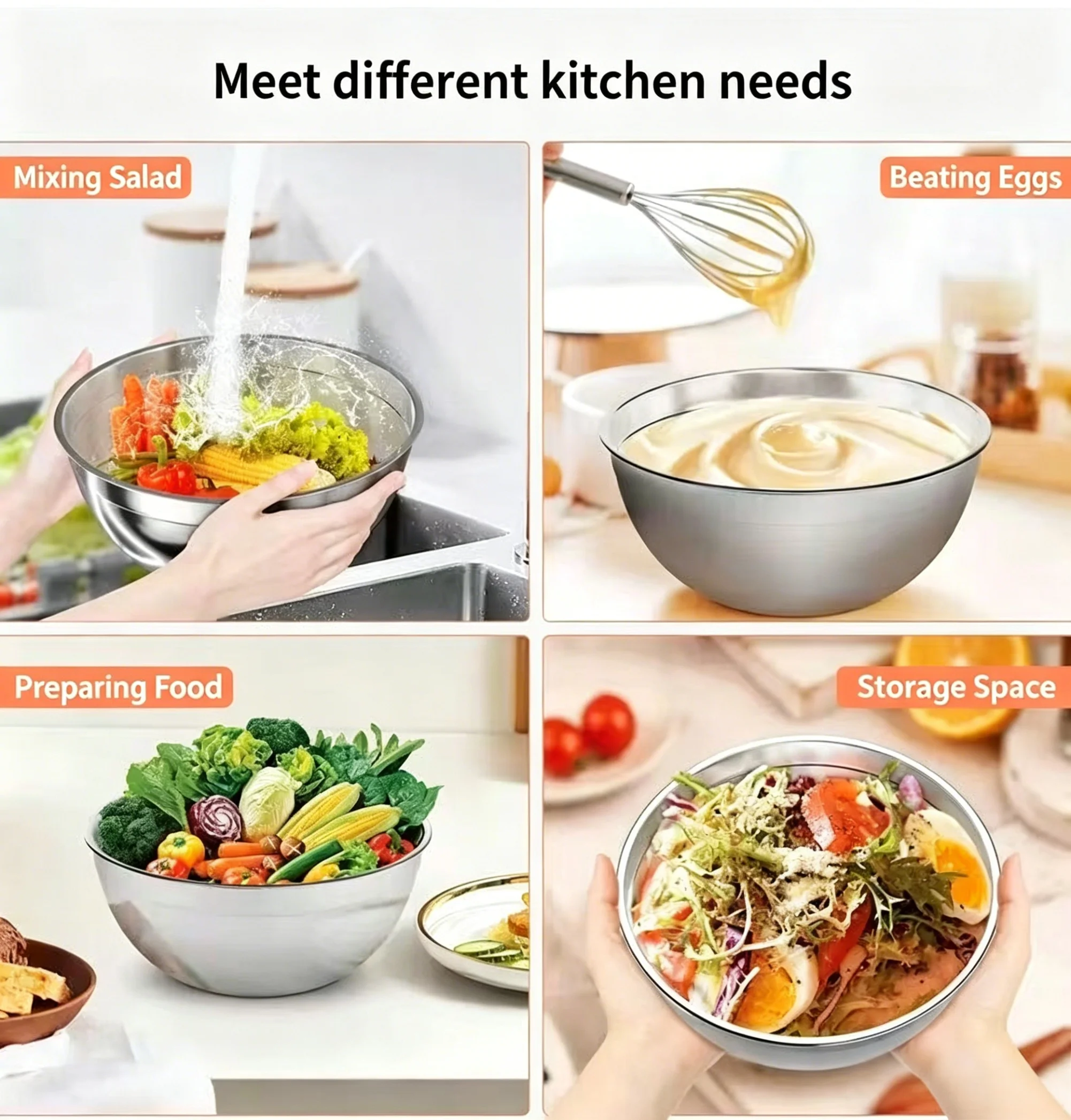 Verdikte roestvrijstalen mengk - Stand Mixer Bowl recensie en prijs