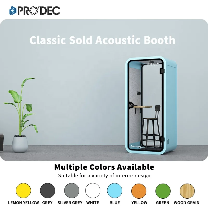 Telephone Pod Acoustic Soundproof Pod Silence Office Work Pod
