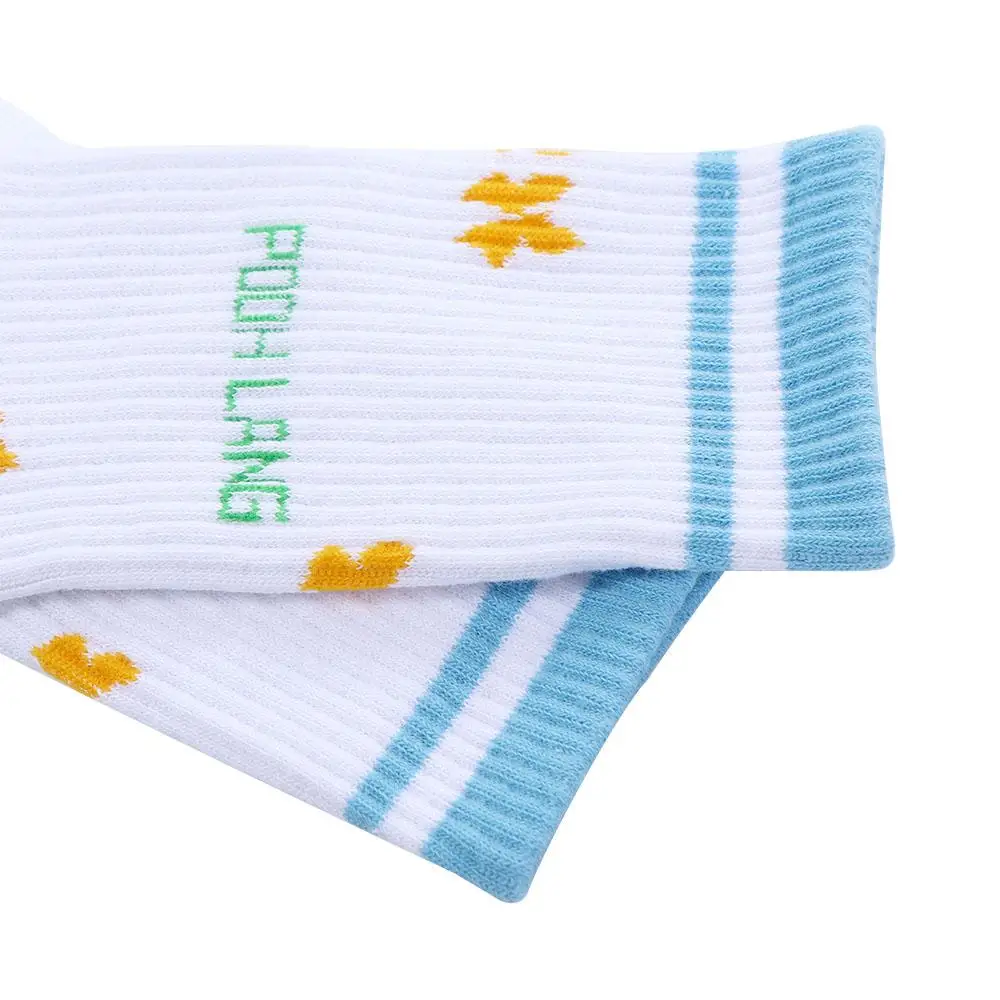 Autumn Sports Socks Black White Ice Cream Color Striped Casual Cotton Hosiery Cow Socks Women Socks Cow Print