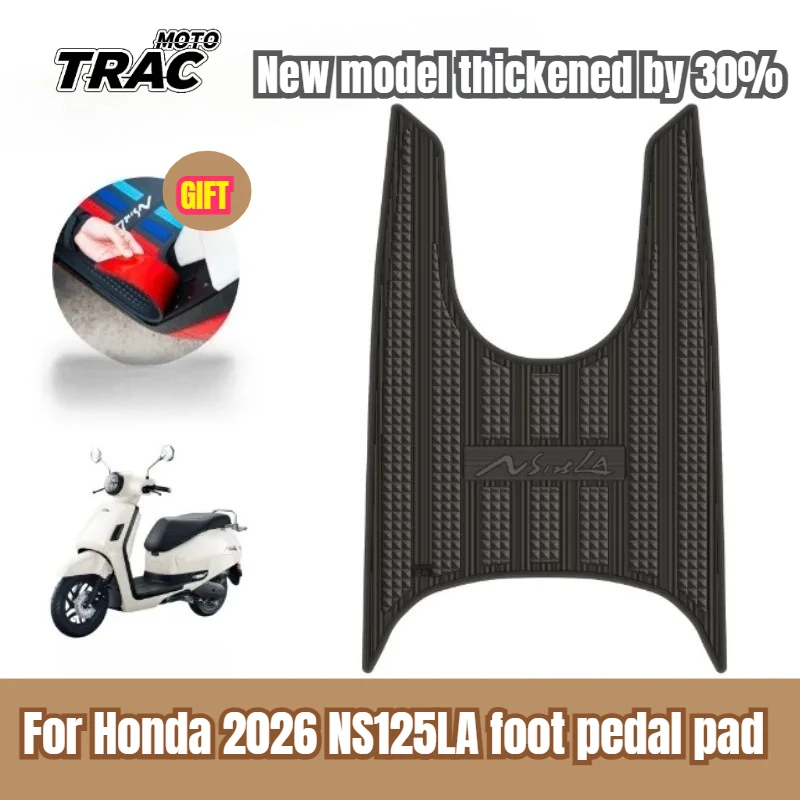 NS125LA Motorcycle for Honda 2026 NS125LA Foot Plate Board Pedals Footrest Foot Rests Cover Mat Pad Scooter Floor Pad Accessorie