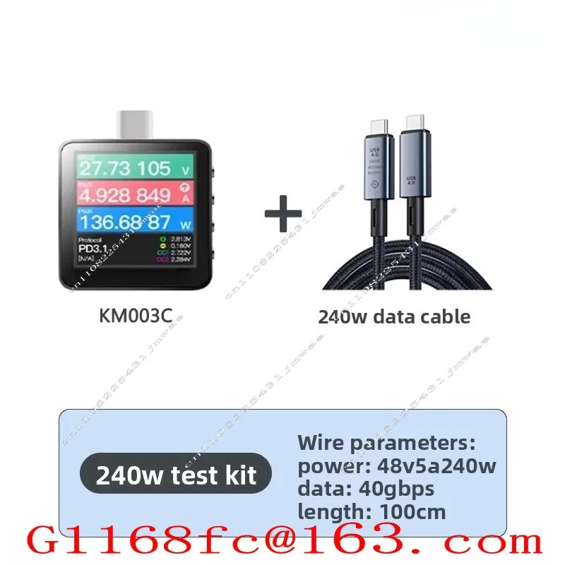 KM003C Fast Charging Protocol Test USB Current and Voltmeter