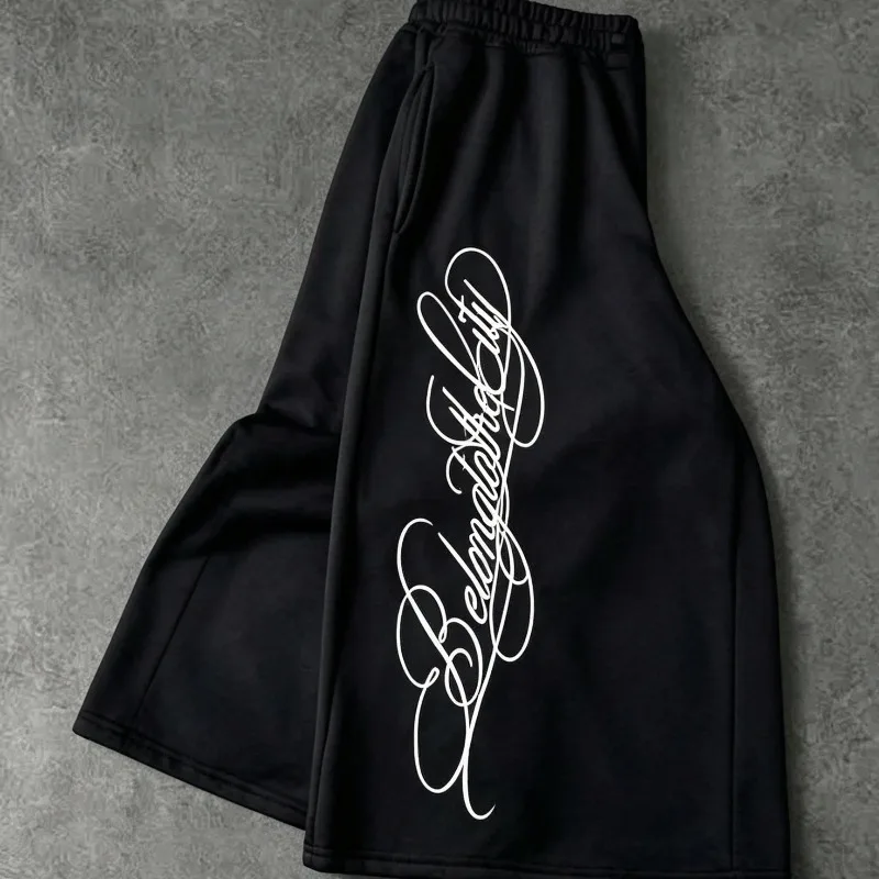 Men's Casual Five Quarter Shorts, Retro Street Style Retro Punk Men's Casual Shorts Summer New Style