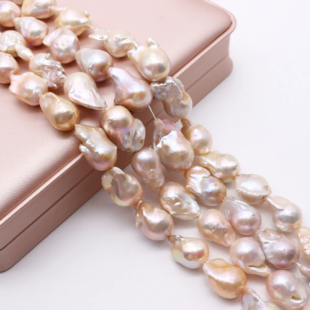 Baroque Tail Beads 100% High Quality Natural Freshwater Pearls Loose Beads for Jewelry Making DIY Women Necklace Earrings