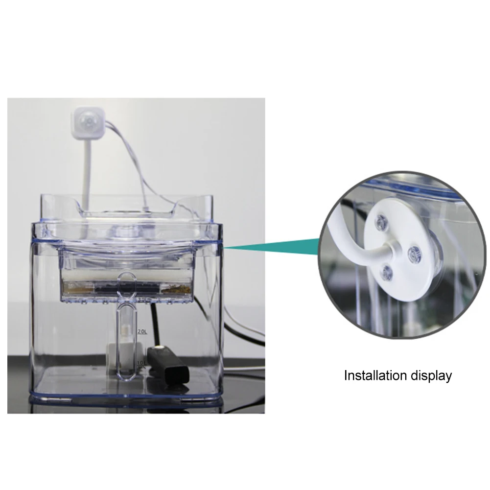 범용 반려 동물 분수 모션 센서, USB 180 도 민감한 감지 스위치, 디펜서 스위치