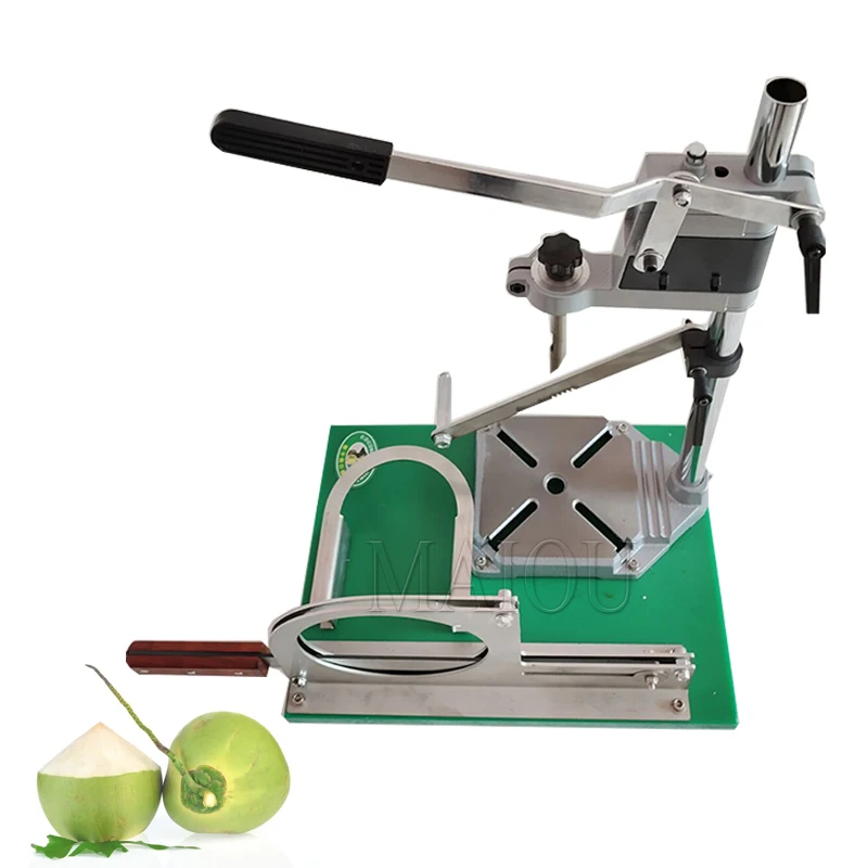 Stainless Steel Tender Coconut Punching Machine Cutting Machine Holes For Commercial