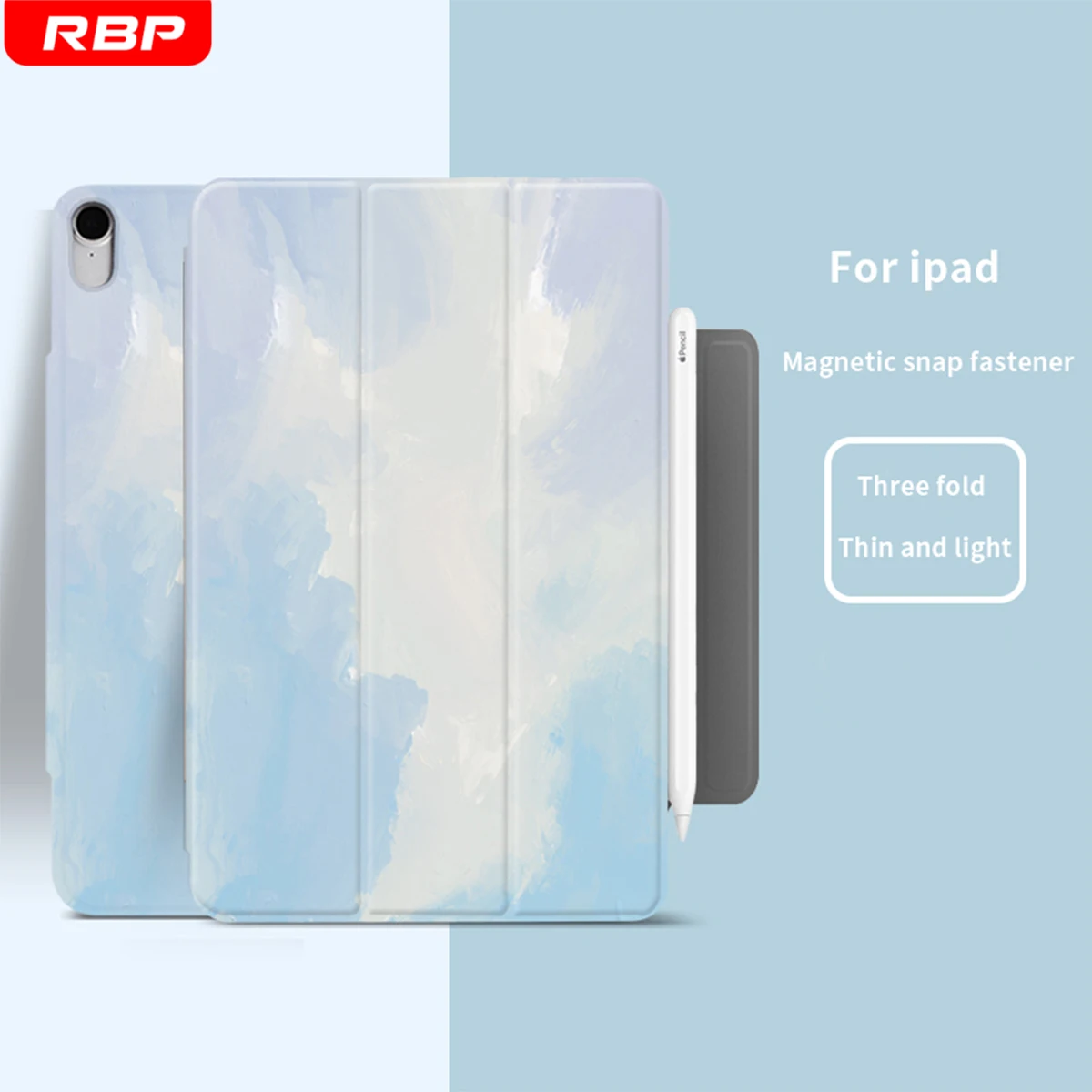 Rbp para ipad pro 1112.9 caso 2020 2021 magnético para ipad ar 4 caso 2020 para ipad ar 5 10.9 2022 mini 6 2021 inteligente capa funda