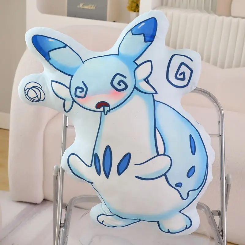 Palworld-förmiges Kissen mit hohem Farbwert, Animation, niedlicher Cartoon-Druck, kreativ, für Zuhause, einfaches Auto-Sofa-Plüschkissen, Geburtstagsgeschenk – Detail 14