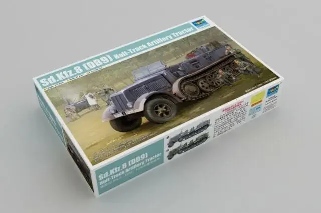 

Комплект модели Trumpeter 09538 1/35 Sd.Kfz.8 (DB9) Полудорожечный артиллерийский трактор, комплект пластиковой модели для сборки