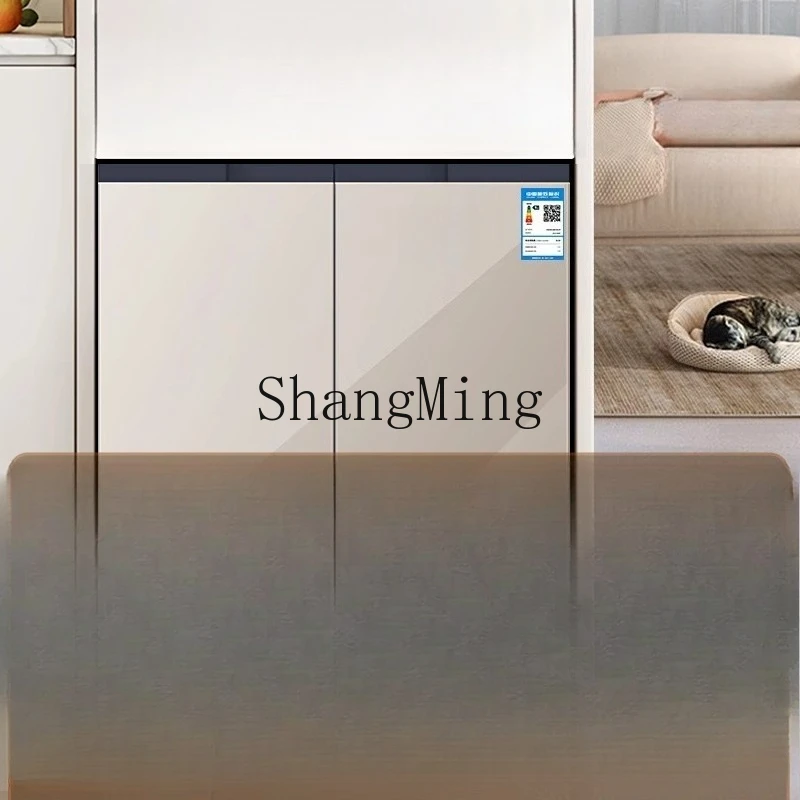 SM horizontal refrigerator household embedded low refrigerator first-class energy efficiency silent double door