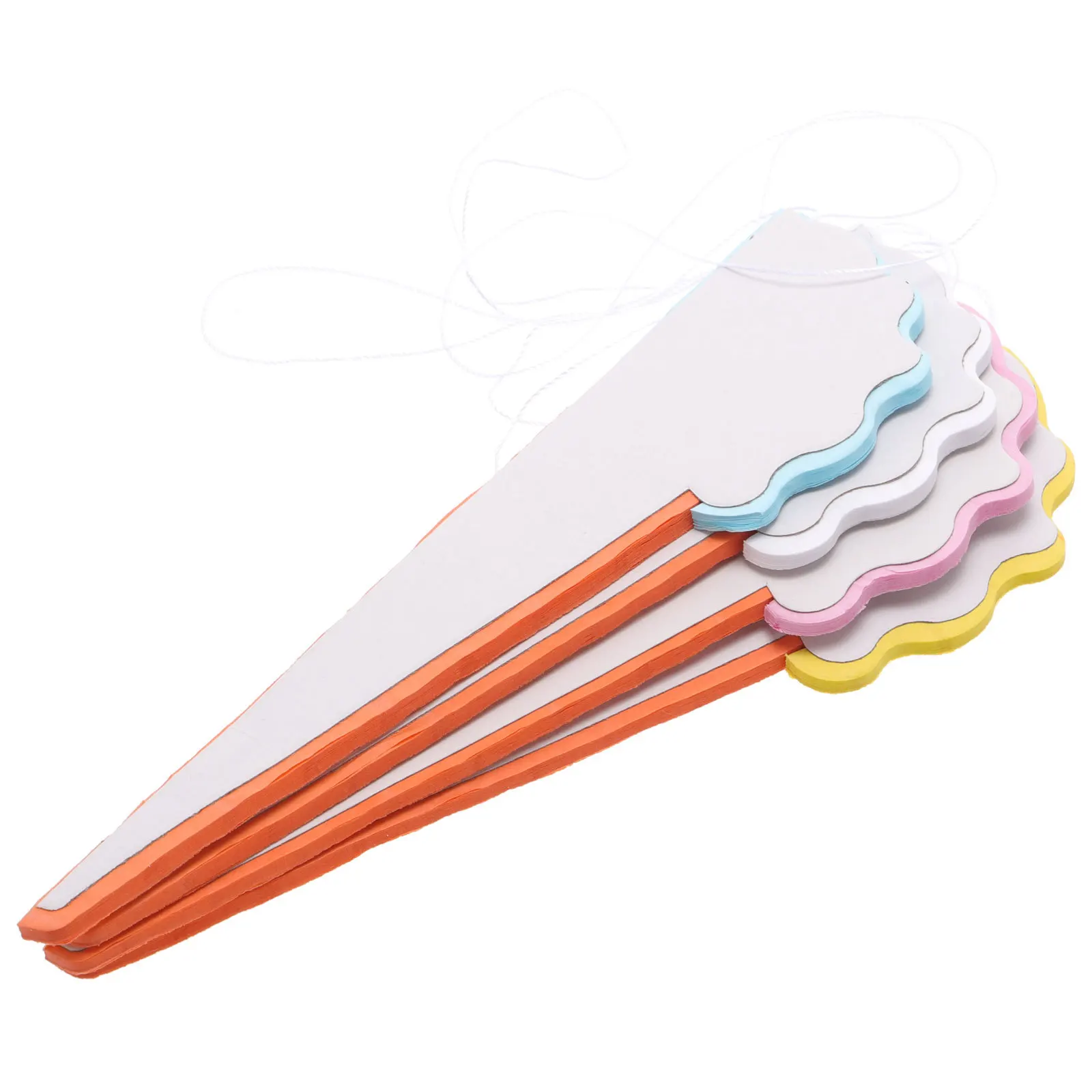 4 قطعة ورقة الآيس كريم العسل الكرة شنقا الديكور للحزب مهرجان الصيف الاحتفال شجرة المنزل ديكور الآيس كريم العسل