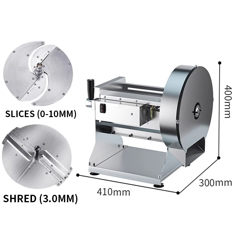 قطاعة ليمون قطاعة بطاطس كهربائية تجارية أوتوماتيكية بالكامل قطاعة فواكه يدوية متعددة الوظائف FC-D2139L