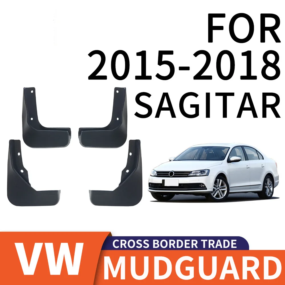 

For 2015-2018 VOLKSWAGEN SAGITAR mudguard Mudflaps Front Rear Flares Splash Guards Cover Car Accessoie