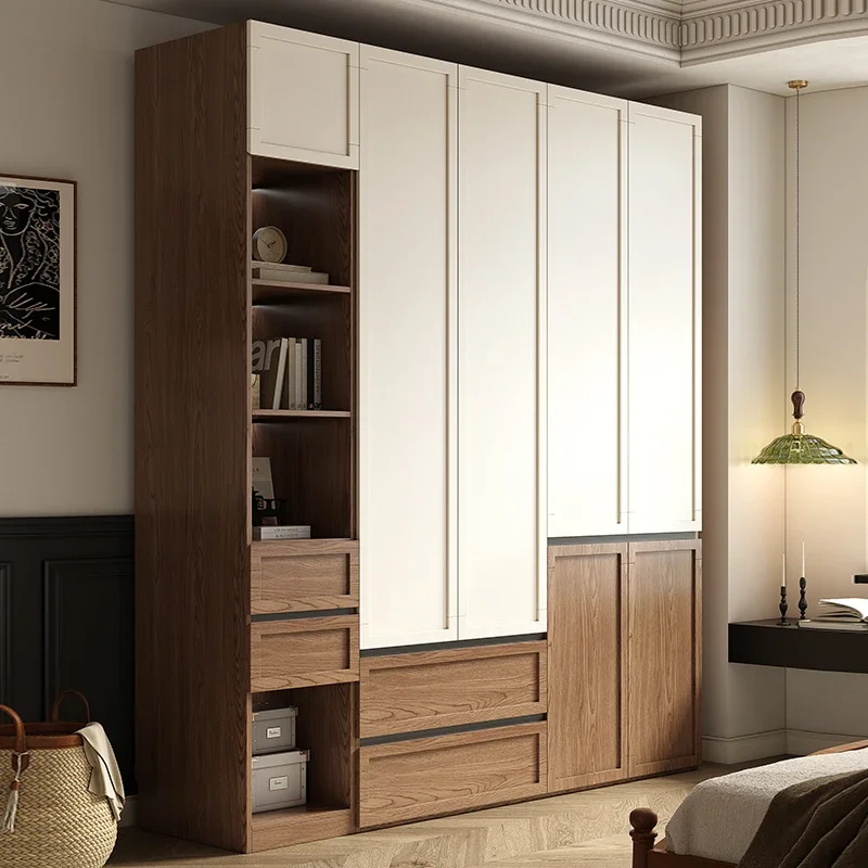 

Open Queen Modern Wardrobe Luxury Storage Cheap Apartment Hotel Wardrobe Living Room Indoor Storage Ropero Unique Furniture