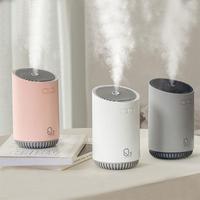 Hogar New Humidifier LED Ambient Light Spray Home Bedroom Aromatherapy Essential Oil Diffuser Mini USB Rechargeable Air Purifier