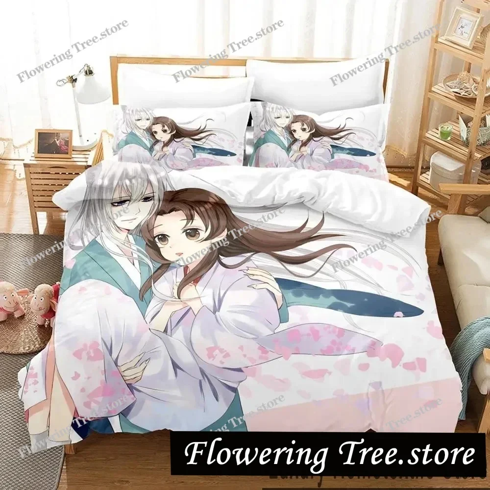 3D Print Kamisama Kiss Tomoe Anime Bedding Set Boys Girls Twin Queen King Size Duvet Cover Pillowcase Bed boys Adult