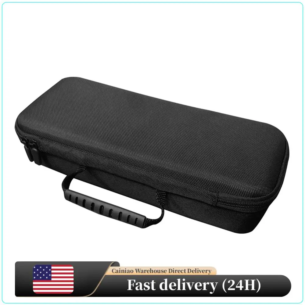 

Жесткий чехол из ЭВА, противоударная портативная защитная сумка, дорожный чехол для хранения с защитой от падения и сетчатым карманом для консоли PS5 Portal