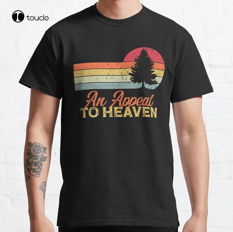 An Appeal To Heaven Retro Appeal To Heaven Flag Classic T-Shirt Cotton Tee Shirt Unisex Fashion Tshirt Summer Women Shirts