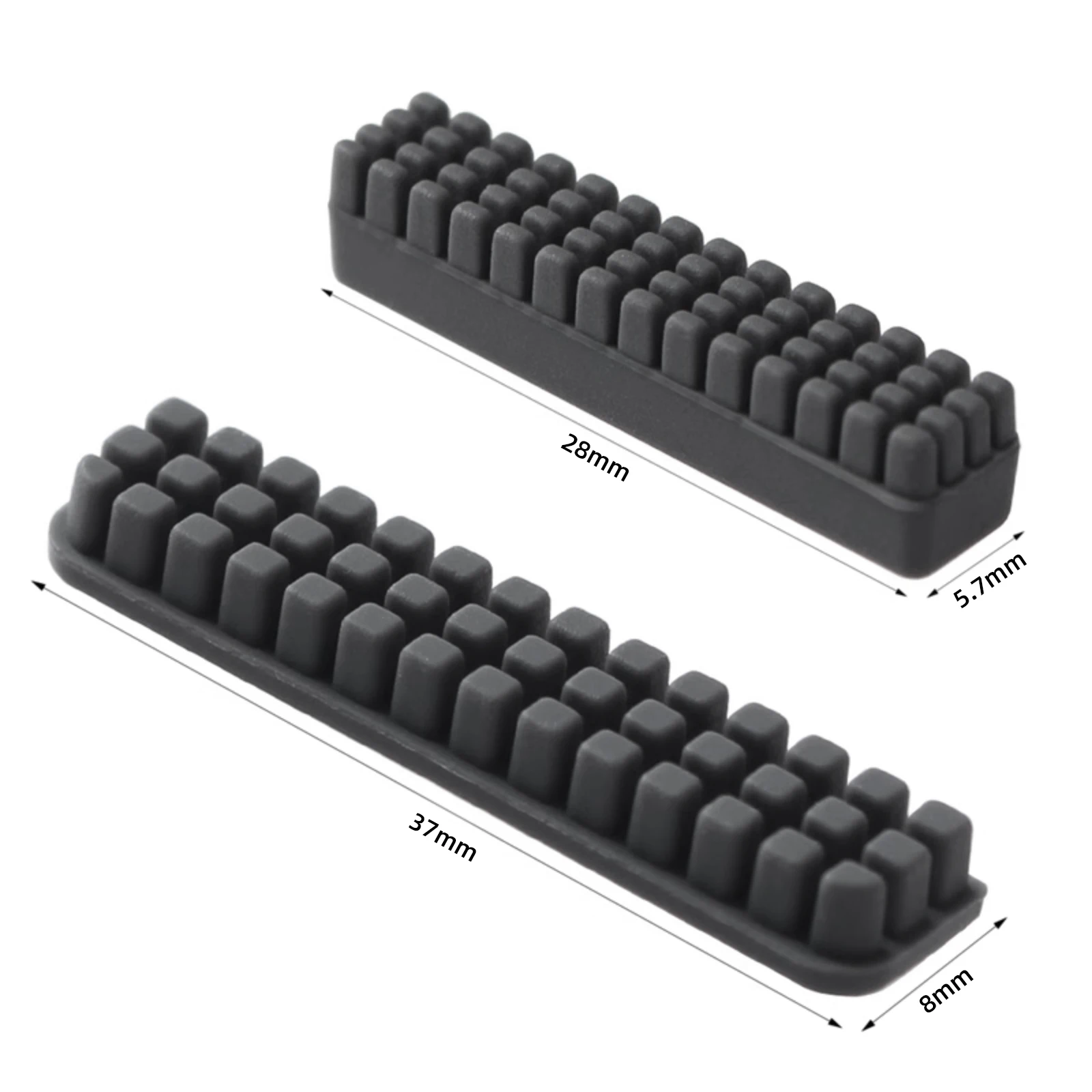 Für Bambu Lab A1/A1 Mini Düsenbürste Prusa XL Wischbürste Silikonbürste Heizbett-Montierte Reinigungsbürste für Bambulab 3D-Drucker – Detail 6