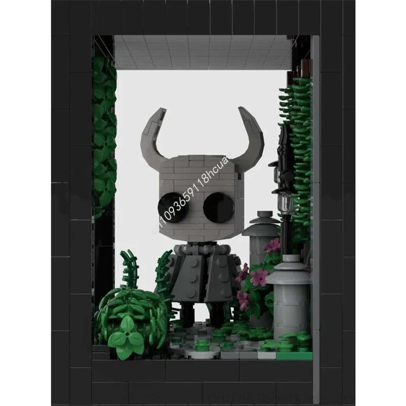 

1036 деталей MOC Hollowes Knights Greenpath: Конструктор для взрослых коллекционеров и детей, модель для сборки, DIY, рождественский подарок