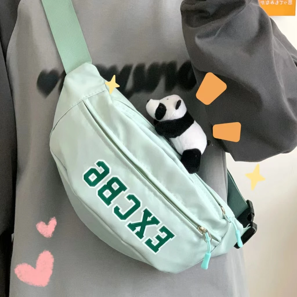 cool-trendy-kids-crossbody-bag-small-unisex-chest-bag-for-boys-and-girls-with-zipper-street-style-polyester-casual-bag