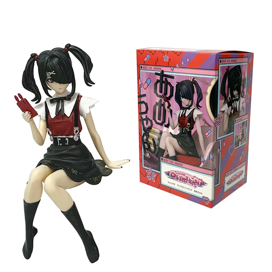 NEEDY STREAMER OVERLOAD Figurki Anime Ame-chan OMGkawaiiAngel z PVC, Kolekcja Modeli, Ozdoby, Zabawki, Prezenty