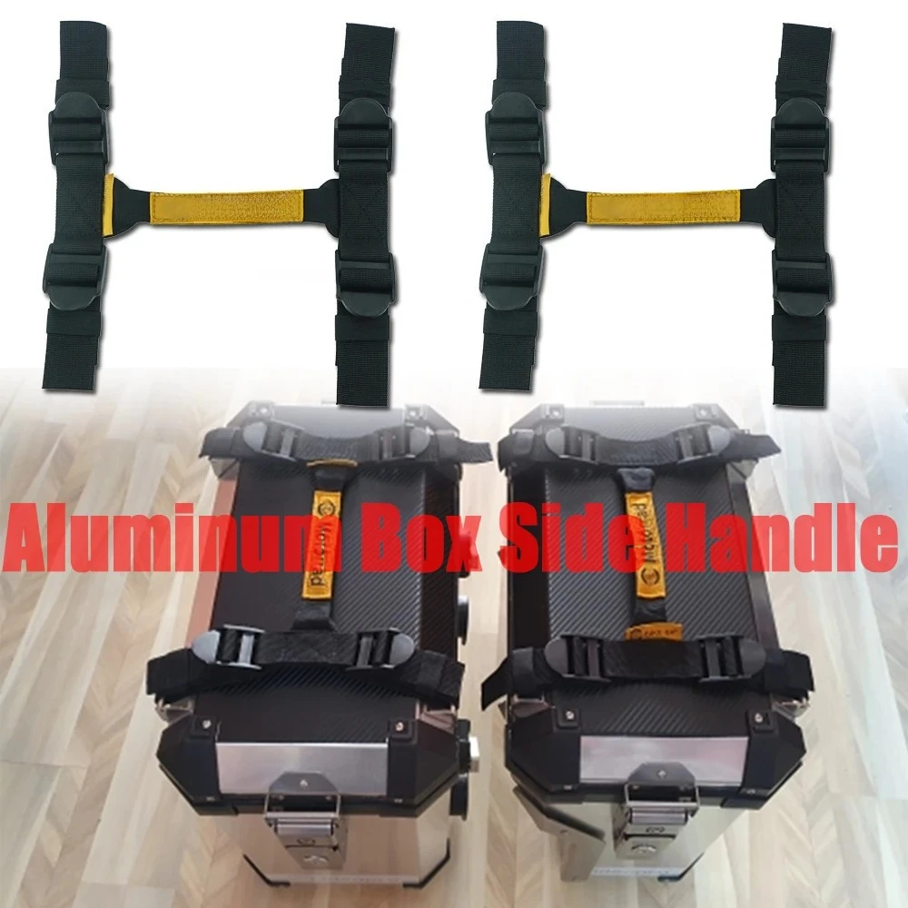 

Aluminum Side Box Handle Pannier Top Case Strap Strip Rope For BMW For ADV R1200GS F850GS F750GS R1300GS F800GS F700GS R1250GS