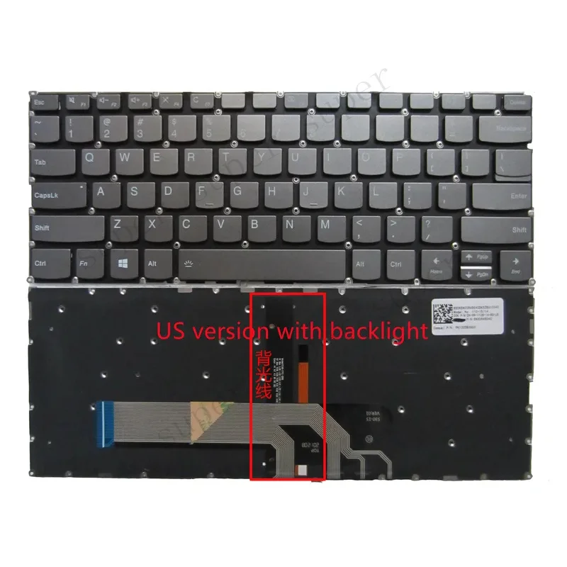S+New  for Lenovo YOGA 730-13IKB 730-13IWL 730-15IKB/15IWL 530-14ARR 530-15 Laptop US/Korean Version Keyboard