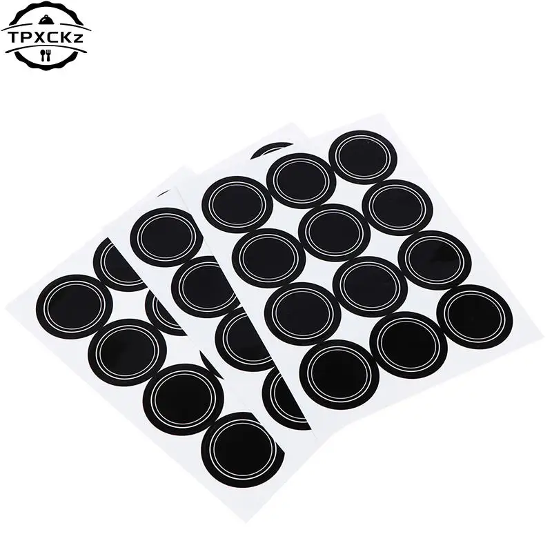 Etiquetas adhesivas de forma redonda para tarros de especias, pegatinas para artesanías, etiquetas para botellas de especias para cocineros domésticos, 60