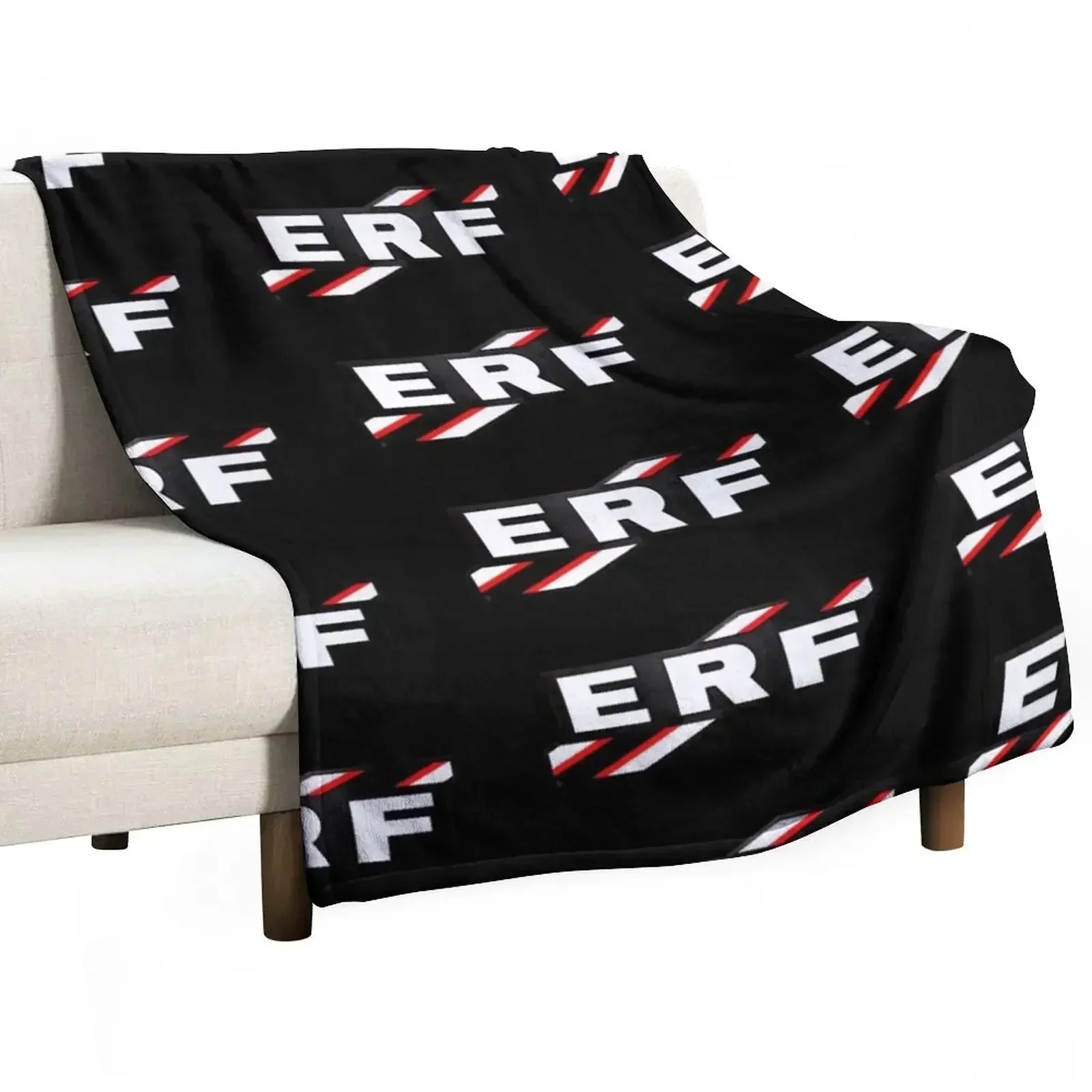 

ERF vintage lorry logo Throw Blanket Loose Personalized Gift Bed Fashionable Hairys Blankets