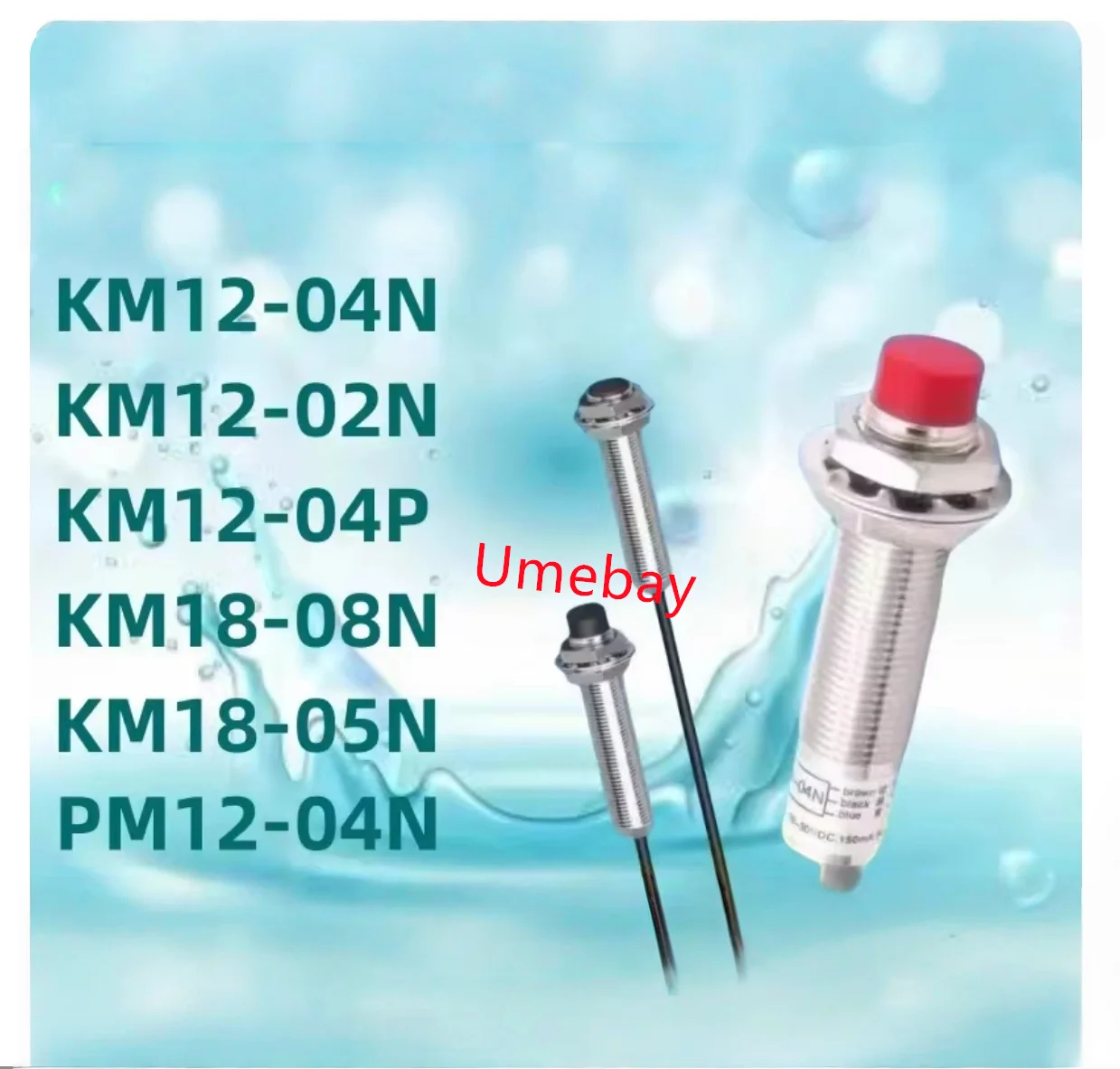 1 piece,  FOTEK proximity switch, KM12-04N  KM12-02NS  KM12-04P KM12-04NBS KM12-04PBS KM12-02NBS KM12-02PBS KM12-02PS  KM12-04NB