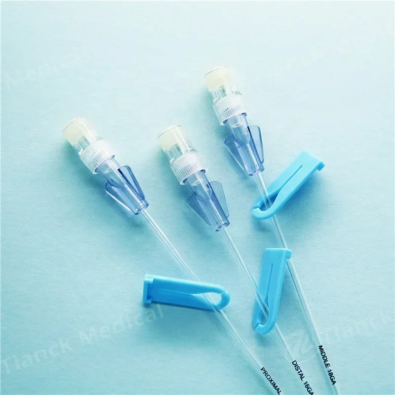 Tianck medical disposable paralysis Intensive Care Unit multi connectors for choice central venous catheter kit