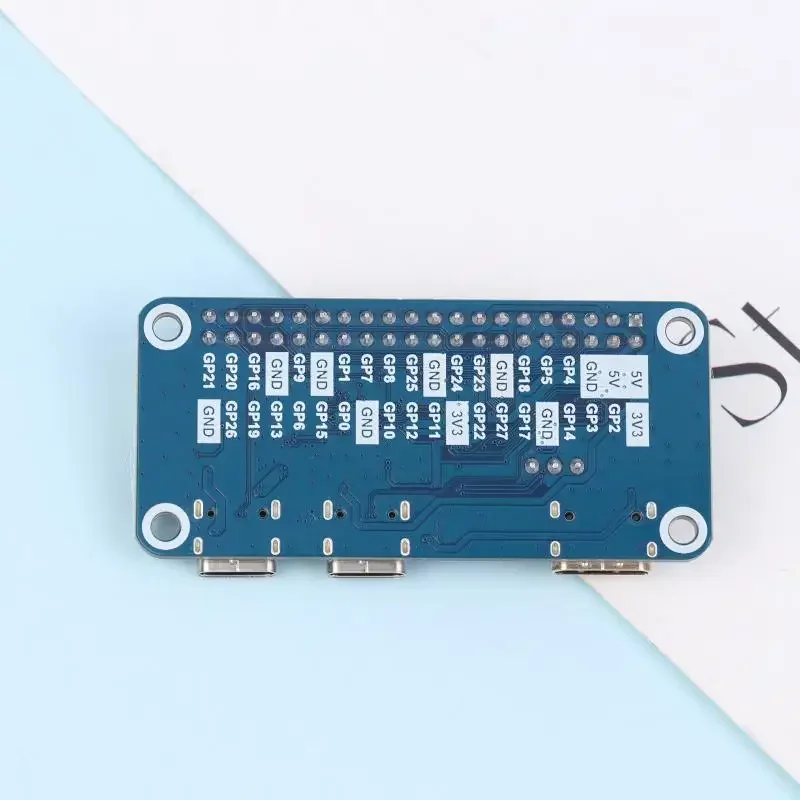 Placa de desenvolvimento RP2350-PiZero Raspberry Pi Pico 2 Base em RP2350B 16M Flash DVI PIO-USB Interface Microcontrolador